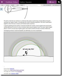 What If in OneNote bottom