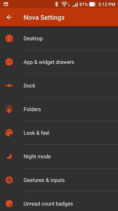 Nova Launcher screenshot