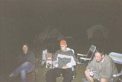 Camping in Elbe hills 2002