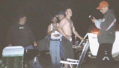 Camping in Elbe hills 2002